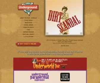 Undergroundtour.com(UNDERGROUND TOUR) Screenshot