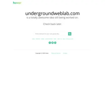 Undergroundweblab.com(Undergroundweblab) Screenshot