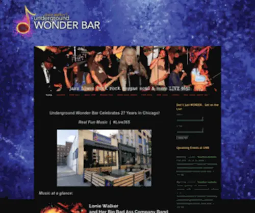 Undergroundwonderbar.com(UNDERGROUND WONDER BAR) Screenshot
