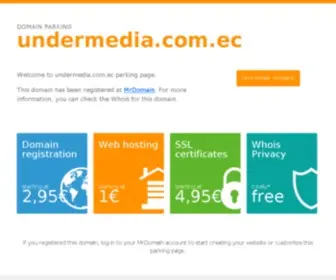 Undermedia.com.ec(Undermedia) Screenshot