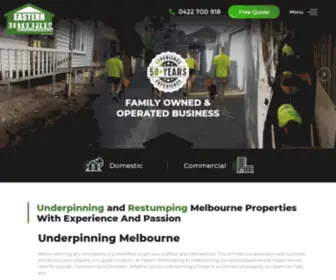 Underpin.com.au(Melbourne Contractors) Screenshot