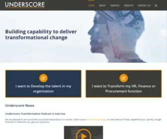 Underscore-Group.com(Underscore) Screenshot