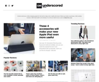 Underscored.com(Product reviews) Screenshot