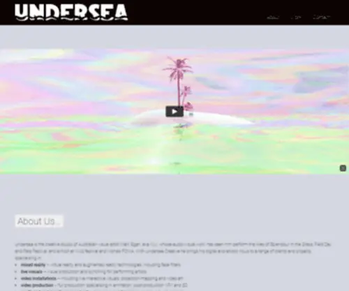 Underseacreative.com(Undersea Creative) Screenshot