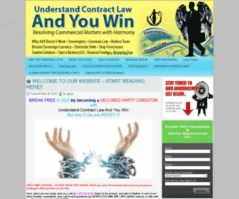 Understandcontractlawandyouwin.com(Understand Contract Law and You Win) Screenshot