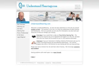 Understandhearing.com(Understandhearing) Screenshot