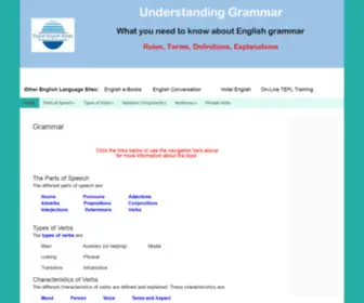 Understandinggrammar.com(Understanding Grammar) Screenshot