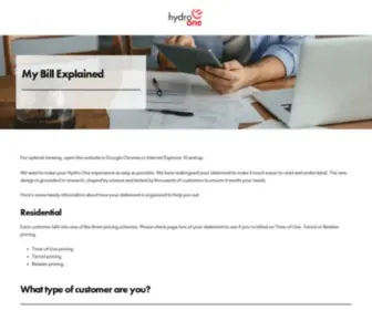 Understandmybill.ca(Understand my Bill) Screenshot