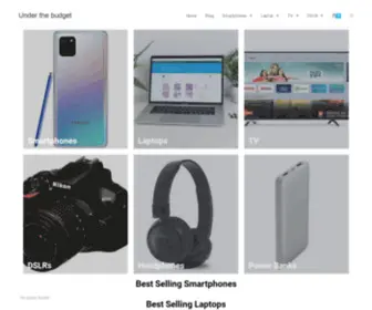 Underthebudget.com(Just another WordPress site) Screenshot
