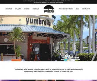 Undertheyumbrella.com(Collective Eatery) Screenshot