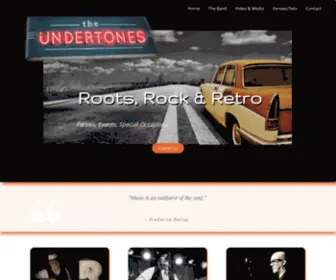 Undertones-Seattle.com(60's music) Screenshot