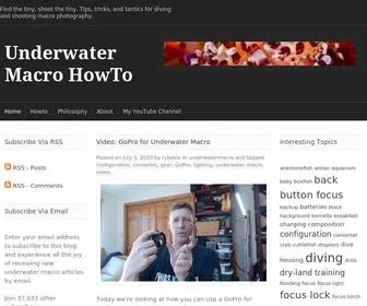 Underwatermacro.blog(Underwatermacro blog) Screenshot