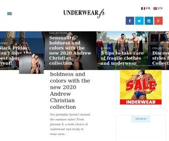 Underwear.fr(Blog Tendance) Screenshot