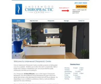 Underwoodchiro.com.au(Underwood Chiropractic Centre) Screenshot