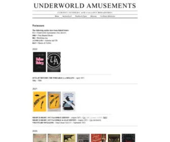 UnderWorldamusements.net(Underworld Amusements) Screenshot