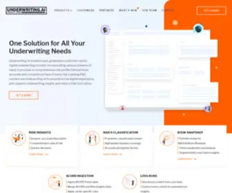Underwriting.ai(Underwriting AI) Screenshot