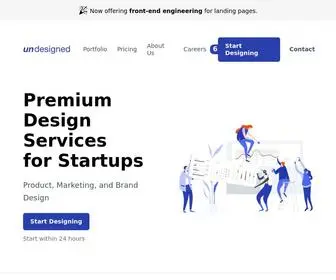 Undesigned.io(Premium Design Services) Screenshot