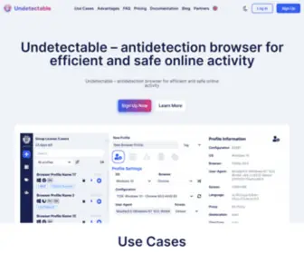 Undetectable.io(Undetectable) Screenshot