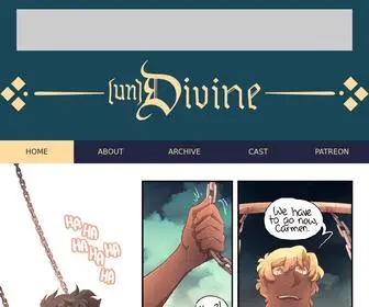 Undivinecomic.com(Un]Divine) Screenshot