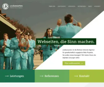 Undkonsorten.com(Die Berliner Internet) Screenshot