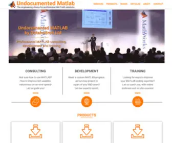 Undocumentedmatlab.com(Undocumented Matlab) Screenshot