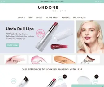 Undone-Beauty.com(Minimalist Makeup) Screenshot