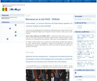 UNDP.org.sn(PNUD S) Screenshot