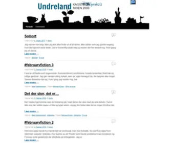 Undreland.dk(Undreland) Screenshot