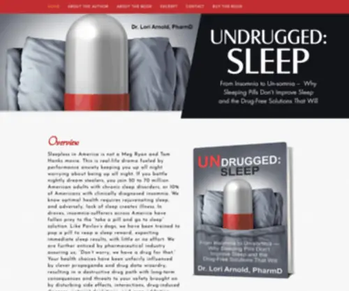 Undrugged.com(SLEEP) Screenshot