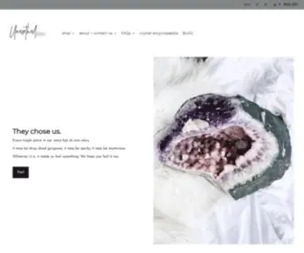 Unearthedcrystals.com.au(Unearthed Crystals) Screenshot