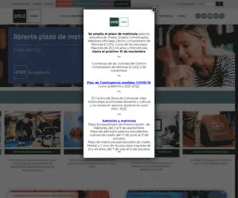 Unedmadrid.es(UNED Madrid) Screenshot