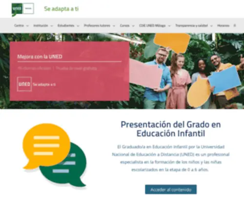 Unedmalaga.org(Málaga) Screenshot