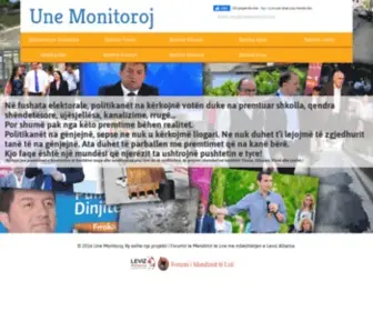 Unemonitoroj.com(Une Monitoroj) Screenshot