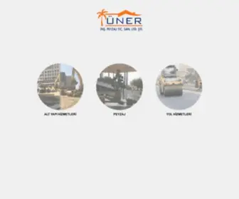 Unerinsaat.com(Üner İnşaat) Screenshot