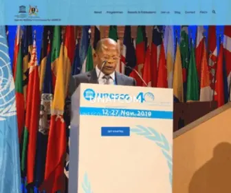 Unesco-Uganda.ug(Uganda National Commission for UNESCO) Screenshot