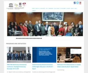 Unescochair-CBRSR.org(UNESCO Chair in Community Based Research and Social Responsibility in Higher Education) Screenshot