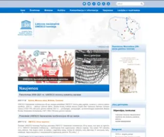 Unesco.lt(UNESCO komisija) Screenshot