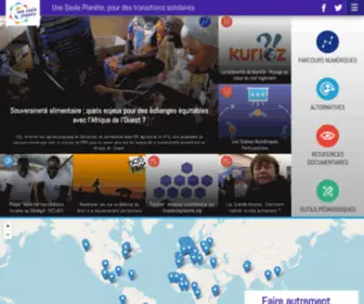 Uneseuleplanete.org(Une) Screenshot