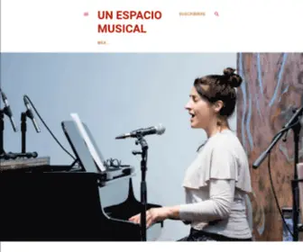 Unespaciomusical.com(Un espacio musical) Screenshot