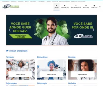 Unesulbahia.com.br(Joomla) Screenshot