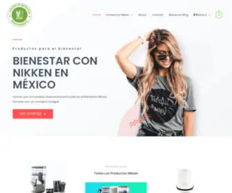 Uneteanikken.com(Bienestar con Nikken en México) Screenshot