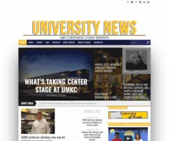 Unews.com(University News) Screenshot