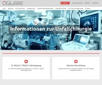 Unfallchirurgen.at(ÖGU) Screenshot