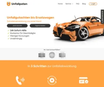 Unfallpaten.de(Unfallgutachten & Schadenregulierung [kostenlos]) Screenshot