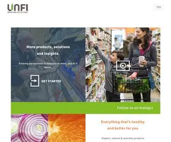 Unfi.com(United Natural Foods) Screenshot