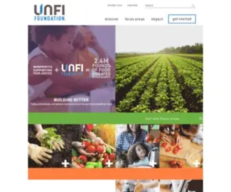 Unfifoundation.org(UNFI) Screenshot