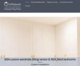 Unflatpack.com(Bot Verification) Screenshot