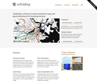 Unfoldingmaps.org(Unfolding Maps) Screenshot
