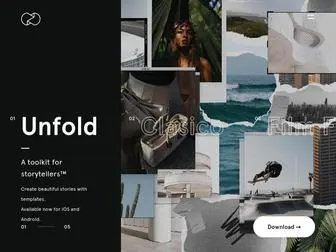 Unfoldstori.es(Toolkit for Storytellers) Screenshot