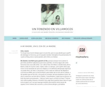 Unfonendoenvillamocos.com(Lo que dice una madre pediatra con muchas inquietudes) Screenshot